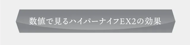 数値で見るハイパーナイフEXの効果