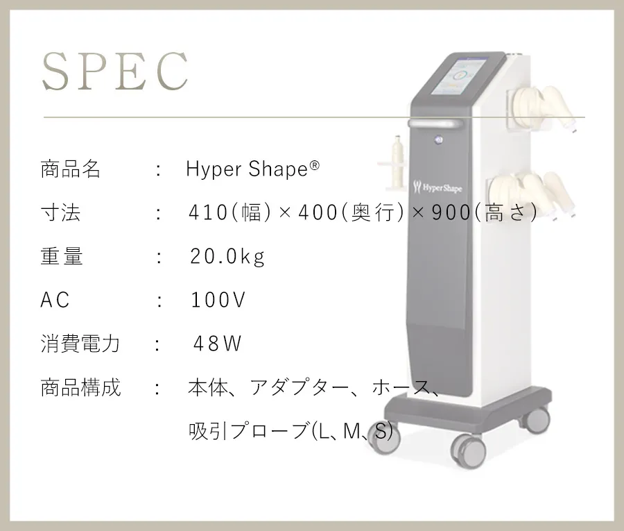 HyperShape ハイパーシェイプ　ワム 株式会社ワムのハイパーシェイプ®
